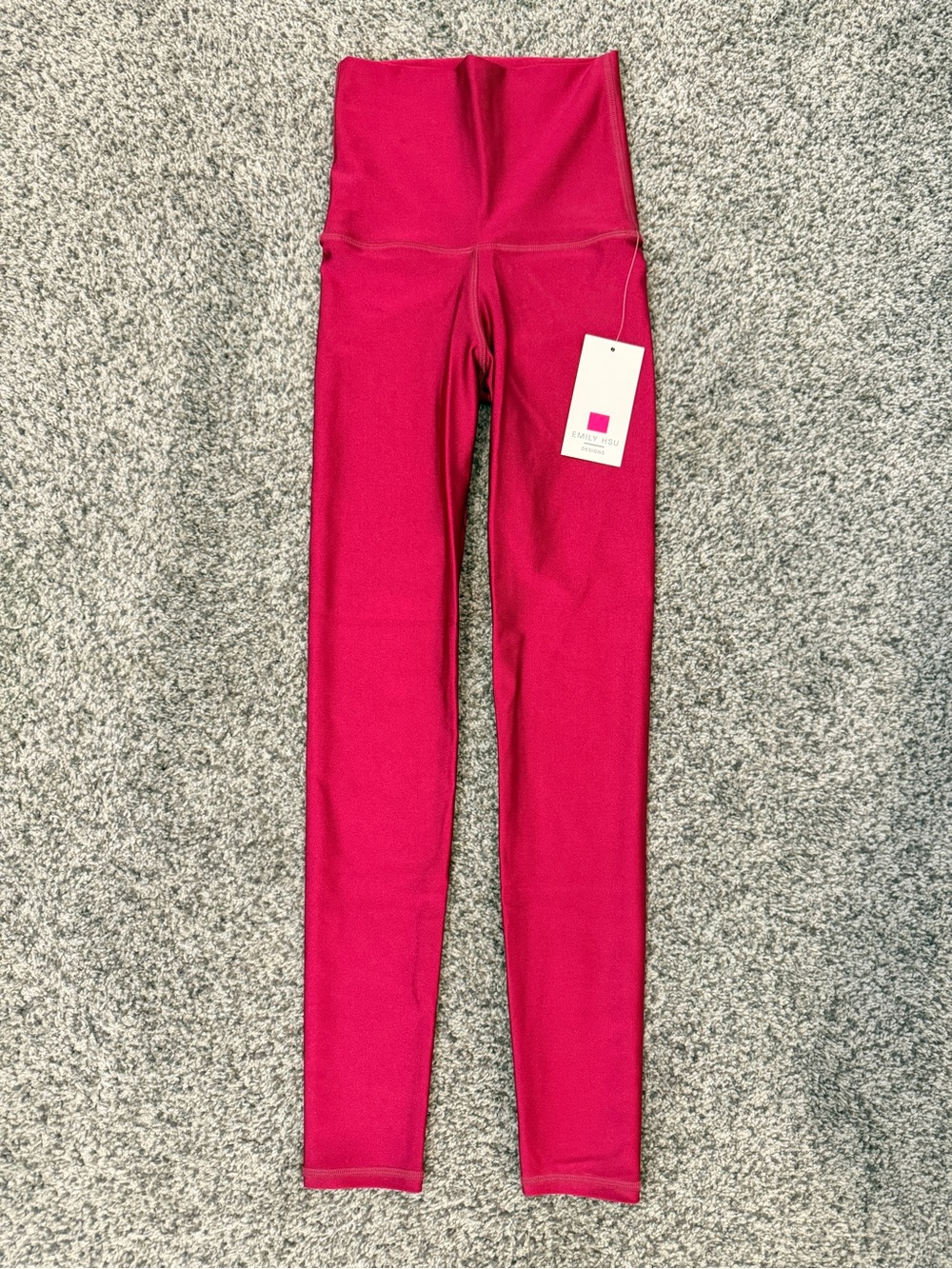 Emily Hsu Designs Ultraluxe Legging Cherry XS
